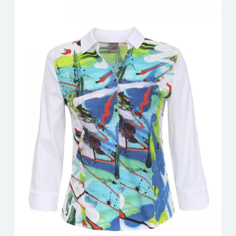 Simply Art by Dolcezza "River of Life" top